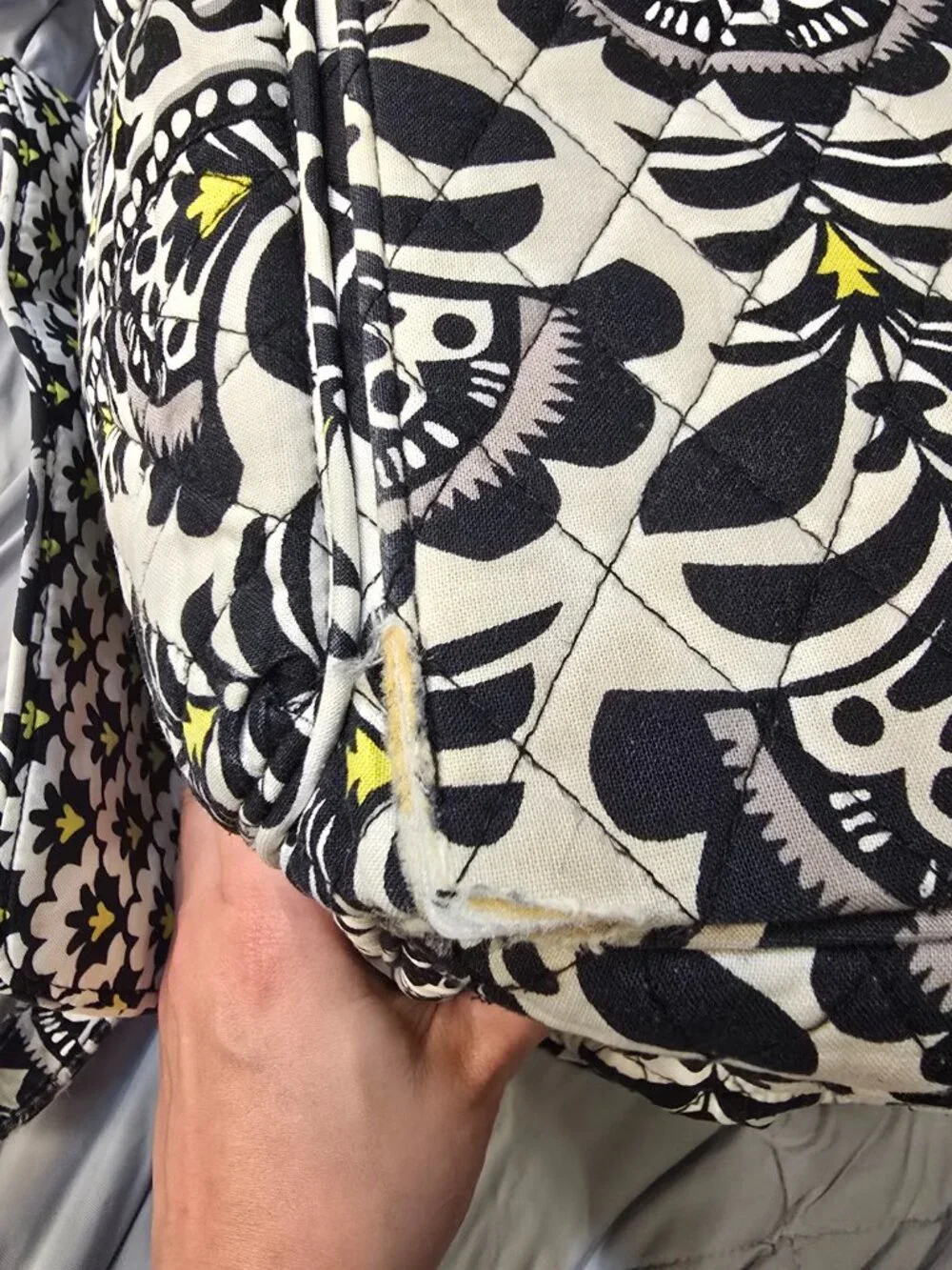 Vera Bradley Turn-Lock Tote Bag - Retired 